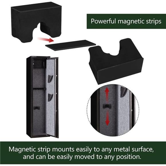 Adoreal 2 Pack Gun Rack for Gun Storage, Gun Safe Accessory Rifle and Shotgun - Picture 2 of 7